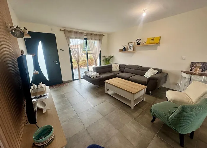 펜션 Le Nid De L'etier, 4 Pour 8 Pers 생장드몽